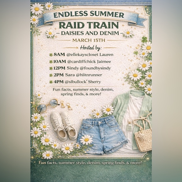 APRIL 19th NEXT TRAIN SHOW 🌟 Endless Summer RAID TRAIN - Picture 5 of 5